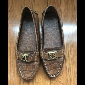 Tory Burch brown loafers 6.5